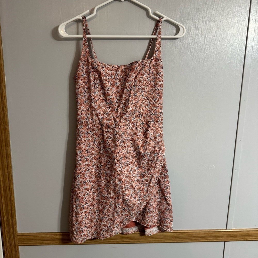 Abercrombie & Fitch Pink Floral Mini Dress Size Small